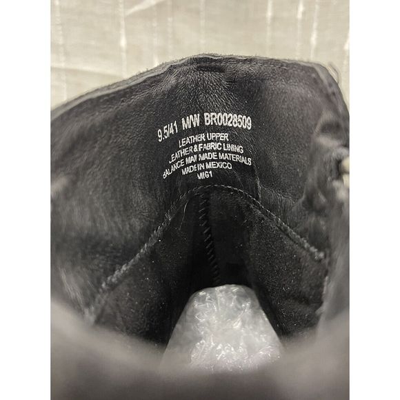 Born Morocco Bootie in Black Distressed Leather Suede size 9.5 Womens - Picture 9 of 9